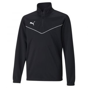 Puma Veste Teamrise 11-12 Years Black / Pebb