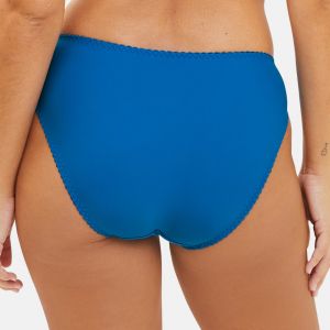 Sans Complexe Slip en dentelle bleu