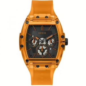Guess Montre Multifonction En Silicone