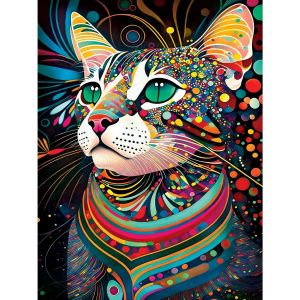 Image de Master pieces Pièces XXL - Chats Noirs - Prismatique Peggy - Ez Grip