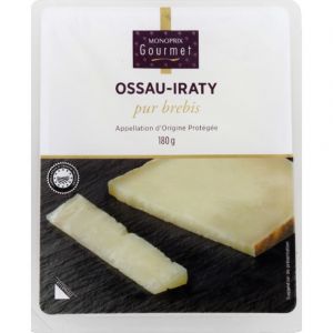 Monoprix gourmet Ossau-iraty, fromage de brebis - La barquette de 180g