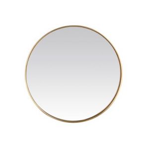 Emde Miroir rond Fin doré diam.80.5 cm