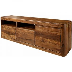 Meuble tv 178x40 Palissandre ciré Noisette toronto 220 - noisette