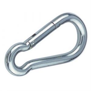Chapuis Porte mousqueton ''pompier'' D 6 mm en acier zingué - 120/60Z