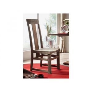 Chaise 45x47 Palissandre huil&eacute; Gris taupe nature grey 122