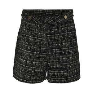 Vero Moda Vmclever Hw Short WVN Mini Jupe, Noir, S Femme
