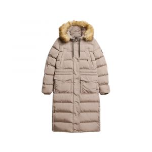 Superdry Manteau long en fausse fourrure femme Everest