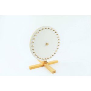 Eduplay Roue de la chance diam. 30 cm + 5 cartons blancs pr prénoms