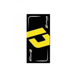 Tapis de garage Doppler noir/jaune 200x100cm