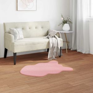 VidaXL Tapis En Fourrure Synth&eacute;tique De Lapin Olite Rose 60 X 90 Cm