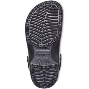Crocs Classic Tie Dye Graphic EU 38-39 Black / Lime Punch - Black / Lime Punch - EU 38-39