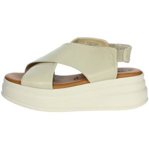 Tamaris Femme Damen 1-28303-44 Sandale cale, Ivoire, 39 EU