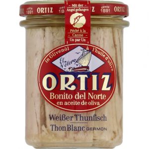Conservas Ortiz Thon blanc germon a l'huile d'olive