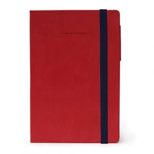 Legami MEDIUM NOTEBOOK PLAIN - ROUGE