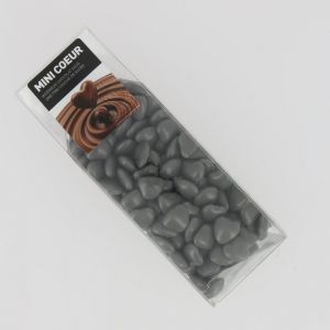 Drag&eacute;es mini coeur chocolat 70% de cacao (150g)