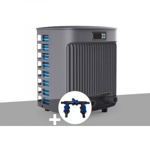 Ubbink Pompe &agrave; chaleur 5,50 kW HeaterMax Compact 25 + Kit by-pass &Oslash; 32/38/50 mm