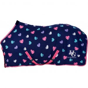 Image de Couverture polaire pour cheval HorseGuard Lucky Heart D&aelig;kken