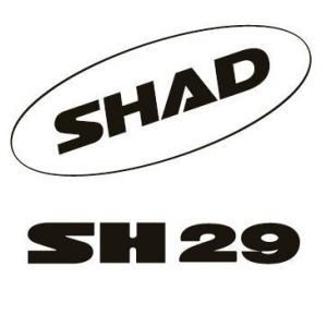 Shad Kit autocollant pour top case SH29 blanc