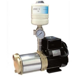 Ribimex Pompe à eau auto-amorçante 1350 W - avec variation de débit, 5 turbines Inox