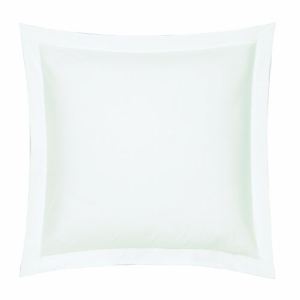 Blanc des vosges Easy - Taie d'oreiller 100% coton uni percale 78 fils (65 x 65 cm)