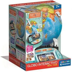 Image de Clementoni Ballon num&eacute;rique Real Time - Jeu &eacute;ducatif interactif pour enfants - Apprend la g&eacute;ographie et la culture g&eacute;n&eacute;rale -