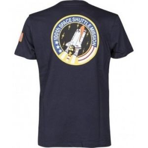 Alpha T-shirt SPACE SHUTTLE T 07 REPL bleu - Taille EU S,EU M,EU L,EU XL