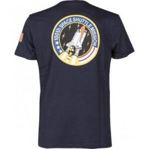 Alpha T-shirt SPACE SHUTTLE T 07 REPL bleu - Taille EU S,EU M,EU L,EU XL