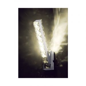 Diyas Applique murale Galaxy Vertical 3W LED 4000K chrome poli/cristal