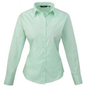 Premier Chemisier à manches longues - Femme (36 FR) (Jade) - UTRW1090