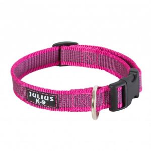Julius K9 Collier Couleur & Gray Idc Rose 20 Mm 500 Gr