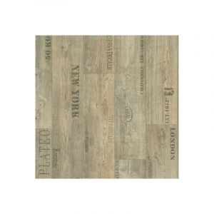 D&eacute;coweb Sol PVC First - aspect Parquet marqu&eacute; (3x5m = 15m&sup2;)