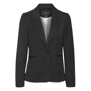 Vero Moda VMLUCCA LS Slim Jersey Blazer Noos, Noir, XL Femme