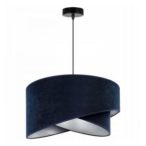 Lampe Suspendu Lustre Abat-Jour Moderne En Velours