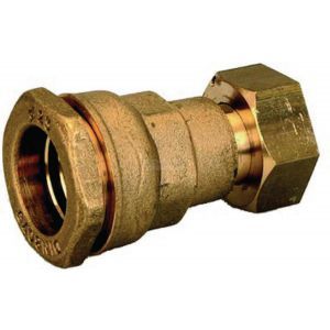 Guareski Raccord droit avec écrou prisonnier 25-26x34 Réf : 511-1HK