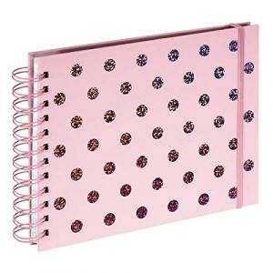 Hama Twinkle &agrave; spirales 24x17 50 pages blanches 2594