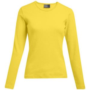 Image de Promodoro T-shirt interlock manches longues Femmes tion, XL, or