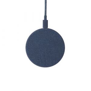 Native Union Chargeur pour iPhone Pad &agrave; induction Indigo