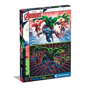 Image de Clementoni Puzzle Phosphorescent - Marvel Avengers