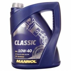 Image de Mannol CLASSIC 10W-40 5 Litres Jerrycans