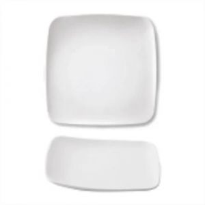 Ariane Assiette Plate Carrée En Porcelaine 27 Cm