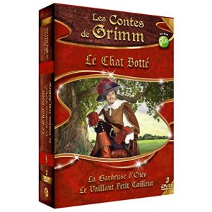 Image de Les contes de Grimm - Coffret 3 DVD - Vol.2 Le chat Bott&eacute; - La gardeuse d'oies - Le vaillant petit tailleur