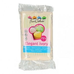 FunCakes Pâte à sucre - Ivoire - 250gr