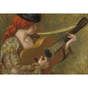 Image de Grafika Auguste Renoir - Jeune Espagnole avec une Guitare