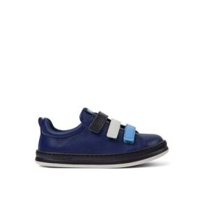 Camper Sneaker Runner Four Twins cuir Bleu - Couleur Bleu - Taille 29