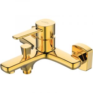 Invena Robinet Mitigeur Baignoire Or Mural Monocommande Glamour