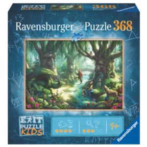 Image de Ravensburger Kinderpuzzle Puzzle EXIT Kids 12955 - La forêt Magique - 368 pièces - pour Enfants à partir de 9 Ans - Multicolore