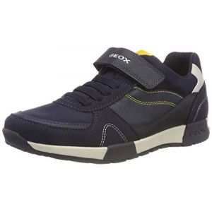 Image de Geox J Alfier D, Sneakers Basses garçon, Bleu (Navy C4002), 31 EU