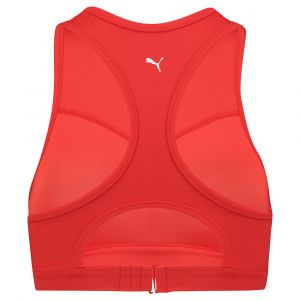 Puma Top de bikini Swim Racerback pour Femme, Rouge, Taille XL, Vêtements