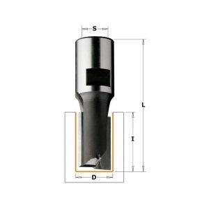 Cmt HM-FRAISE A RAINER D=6X18X60Z=2 S=M12X1 DR. 170.060.11