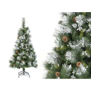 Image de Sapin de Noël semi floqué (1.80 m)